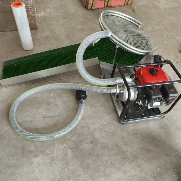 Portable Vibrating Circular Screen Gold Wash Plant - High Efficiency Recovery Sluice