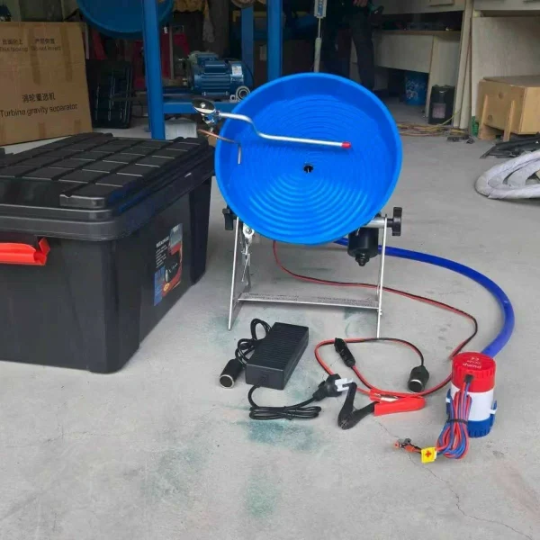 Automatic Rotary Gold Panning Machine - High Efficiency Finishing Tool