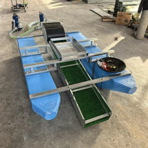 Silent Lithium Battery Powered Gold Sluice Machine - Portable Suction Dredge