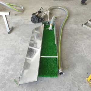 Silent Lithium Battery Powered Gold Sluice Machine - Portable Suction Dredge