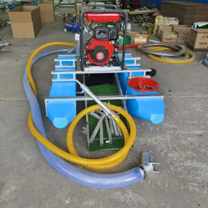 Professional Gasoline & Diesel Power Gold Suction Dredge - Floating Gold Mining Boat