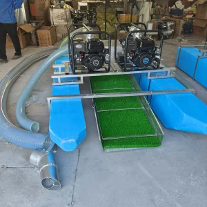 Professional Gasoline & Diesel Power Gold Suction Dredge - Floating Gold Mining Boat