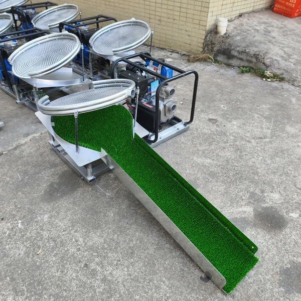 Portable Vibrating Circular Screen Gold Wash Plant - High Efficiency Recovery Sluice