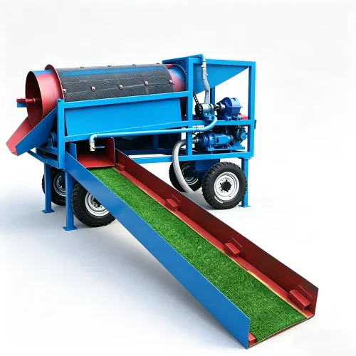 Portable Mobile Gold Trommel Wash Plant – Fully Customizable Placer Mining Unit