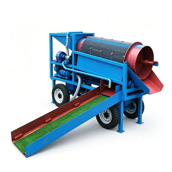 Portable Mobile Gold Trommel Wash Plant – Fully Customizable Placer Mining Unit