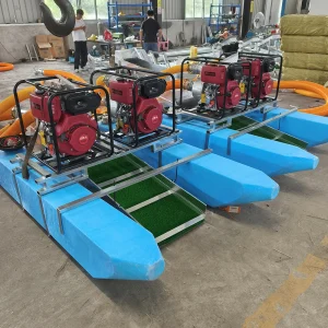Professional Gasoline & Diesel Power Gold Suction Dredge - Floating Gold Mining Boat