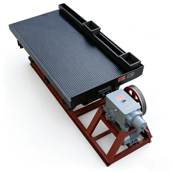 shaking-table-transmission-gear-box-spare-parts Gold Concentrating Shaking Table - Professional Ore Dressing Equipment for Fine Mineral Recovery