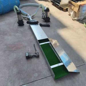 Silent Lithium Battery Powered Gold Sluice Machine - Portable Suction Dredge